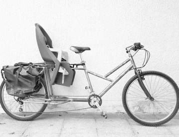 Vélo cargo « longtail »